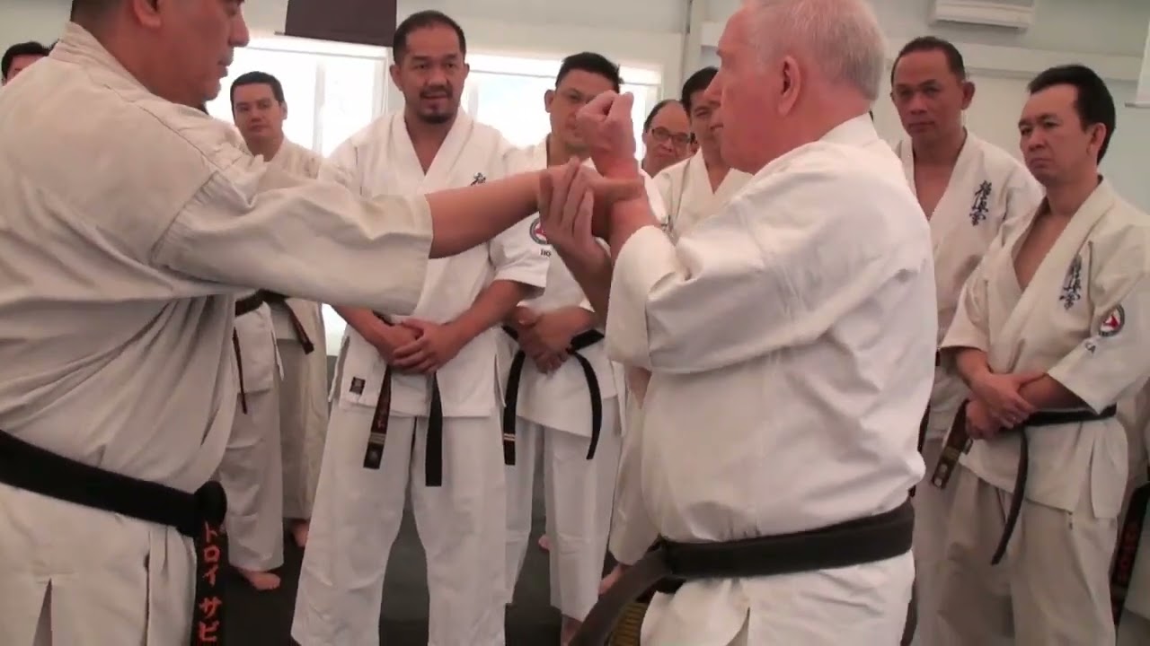 Goshin Jutsu by Hanshi John Taylor, Vice President IKO Matsushima