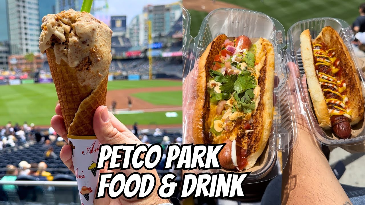 Petco Park in San Diego - Best Food & Drink at Any Baseball Stadium? Padres vs Yankees May 26