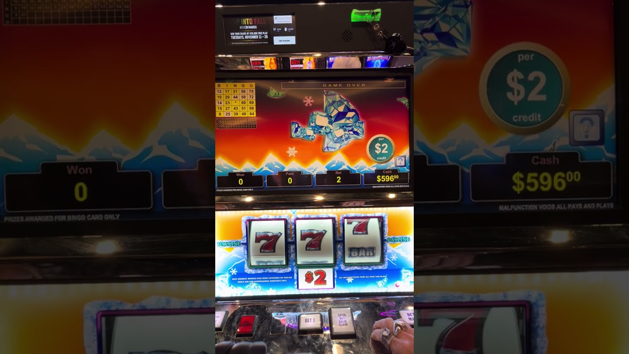BUENO SISTERS UPLOADED POLAR HIGH ROLLAR $2 DENOM CHOCTAW!  