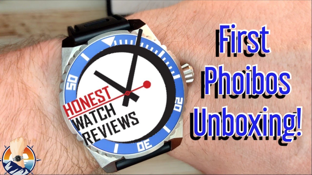First Phoibos Unboxing! #phoibosleviathan #watchunboxing #phoiboswatch