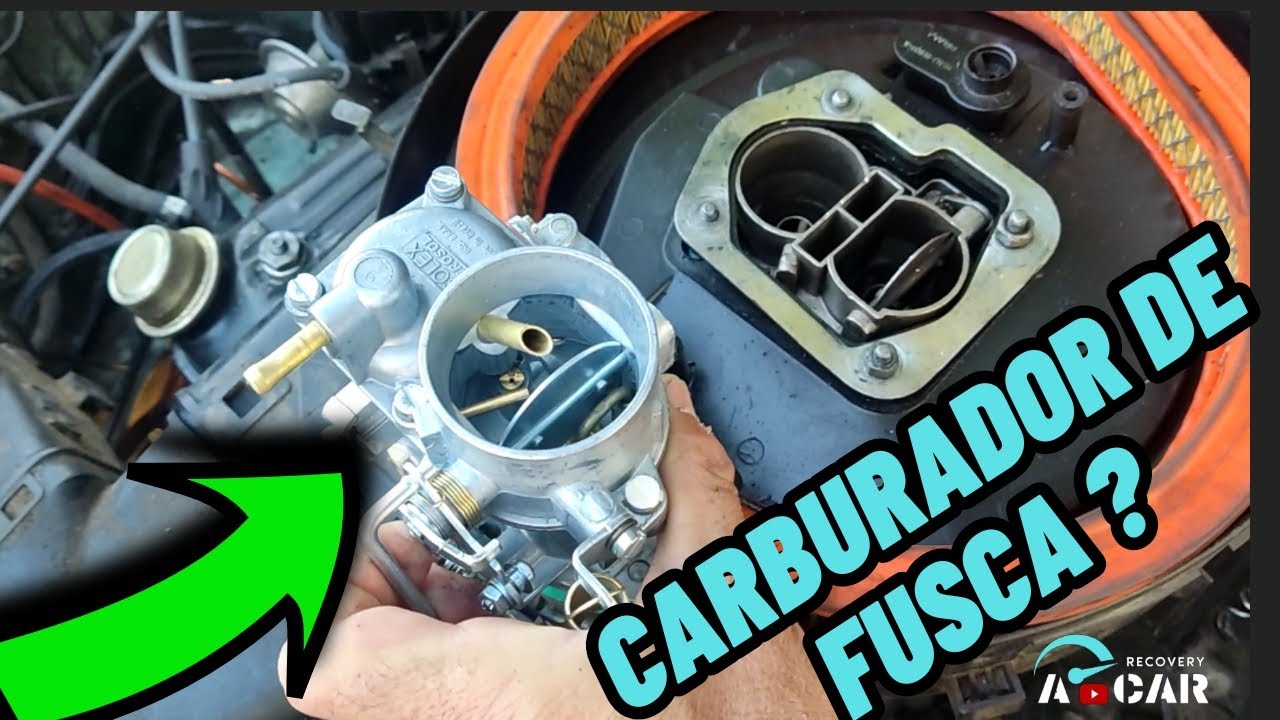 ADAPTAÇÃO do CARBURADOR de FUSCA no Ford Del Rey!!! #ford #project #latavelha #carburador