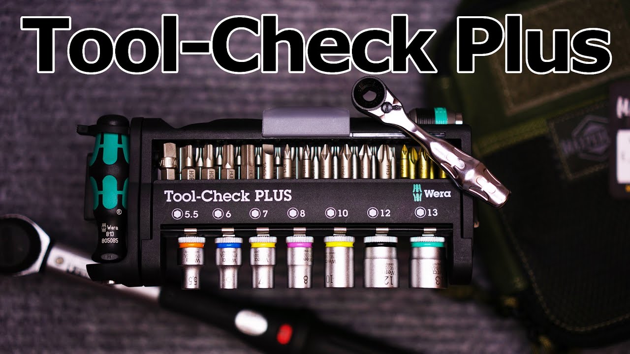 Wera Tool Check Plus компактный набор 1/4