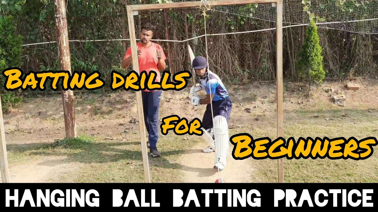 Hanging Ball Cricket Practice | Hanging ball से Practice कैसे करें | Batting Drills for Beginners