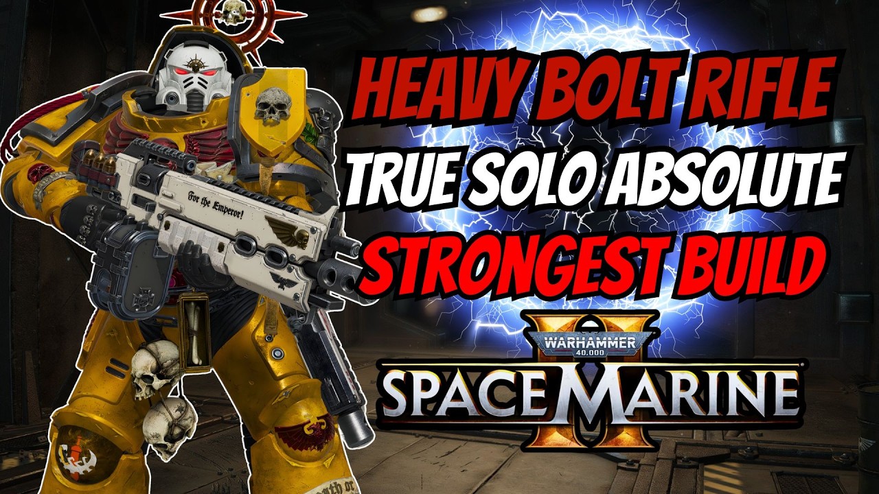 Heavy Bolt Rifle's STRONGEST Heavy Build SHREDS Through True Solo Absolute - Space Marine 2