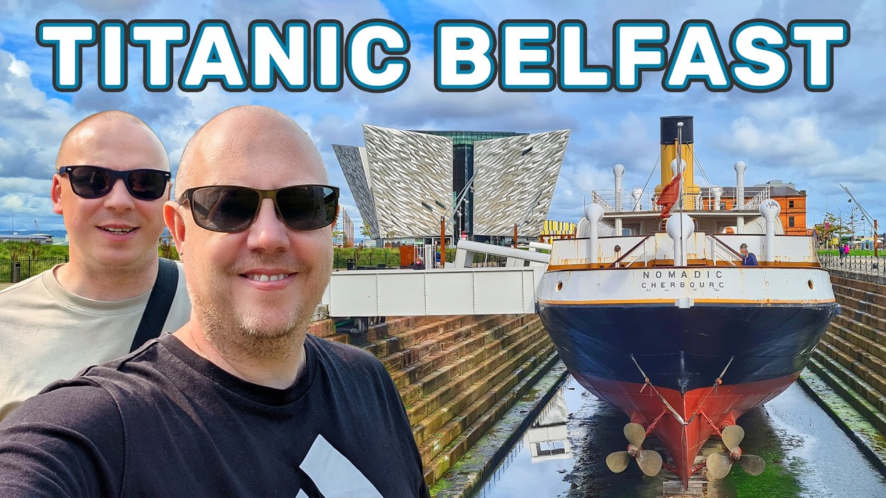 Titanic Belfast Experience ⚓ Full Museum Tour & Titanic Ride! 