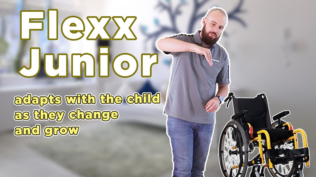 Karma Flexx Junior — Highly Adjustable Pediatric Manual Wheelchair
