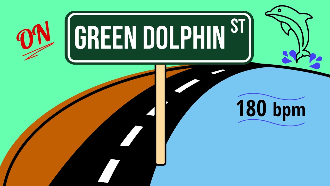 On Green Dolphin Street | 180 bpm | Jazz Swing | Play-Along Backing Track
