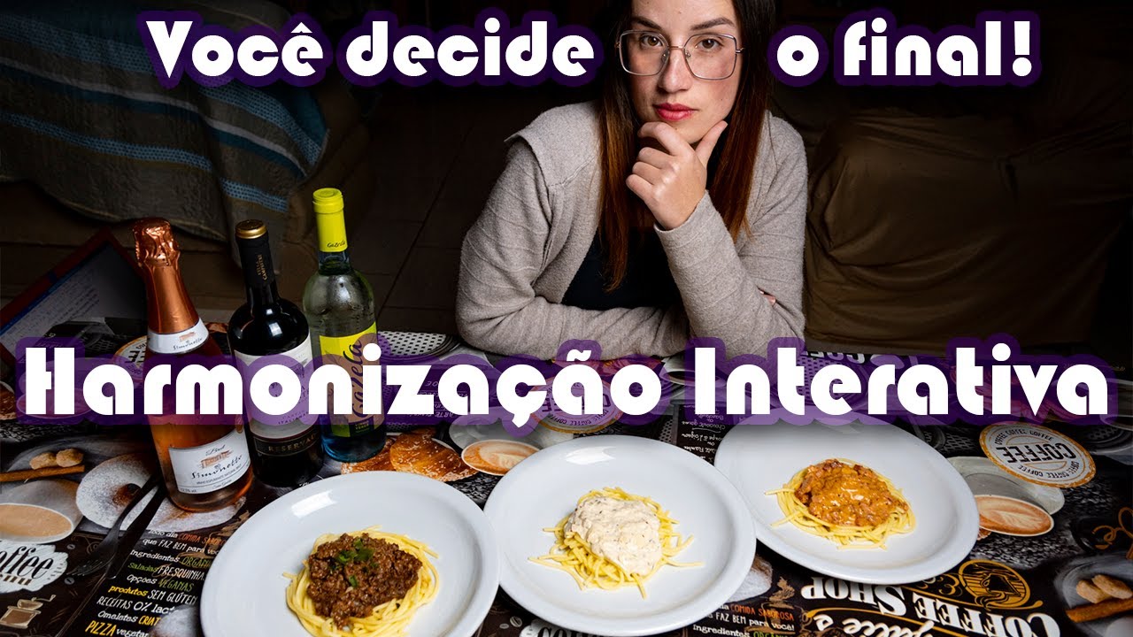 Harmonização interativa de Vinhos e massas