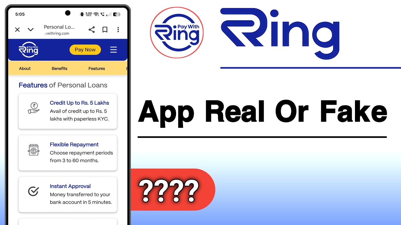 Ring App Real Or Fake RBI Approval