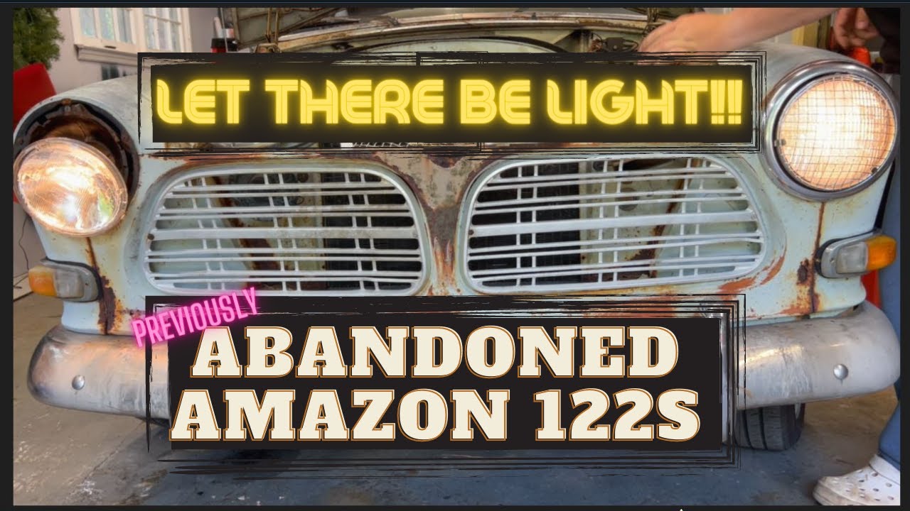 The Abandoned Volvo 122s REVIVAL- PART 10- Going through the lights.