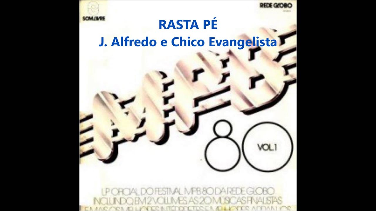 RASTA PÉ   J  Alfredo e Chico Evangelista - Festival MPB 80