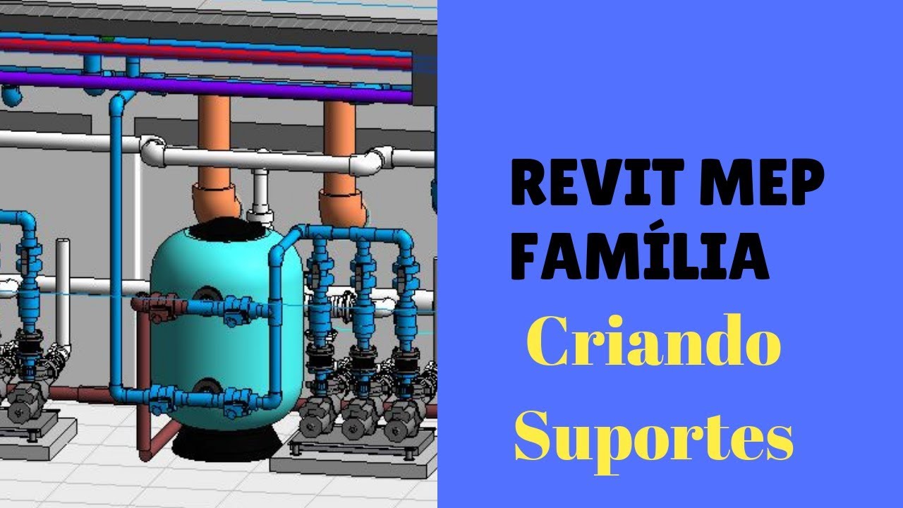 Revit Mep Criando Família de Suporte