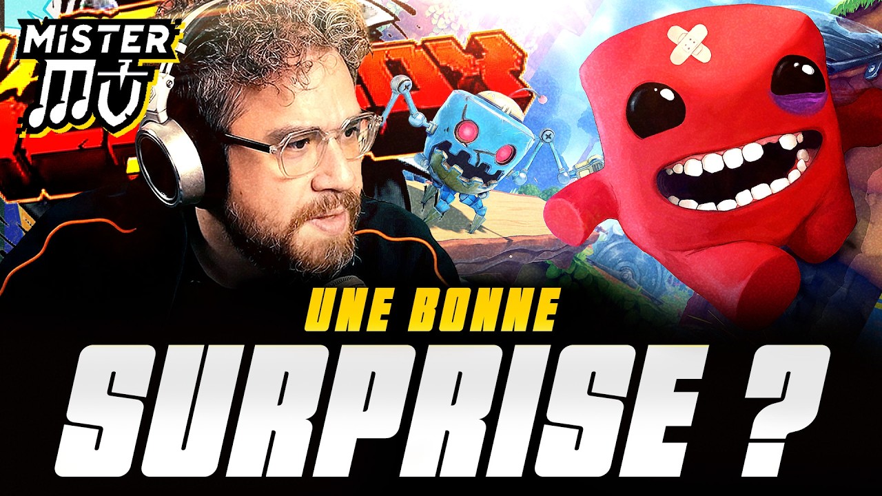 ET BAH C'EST PAS MAL | Super Meat Boy 3D (démo)