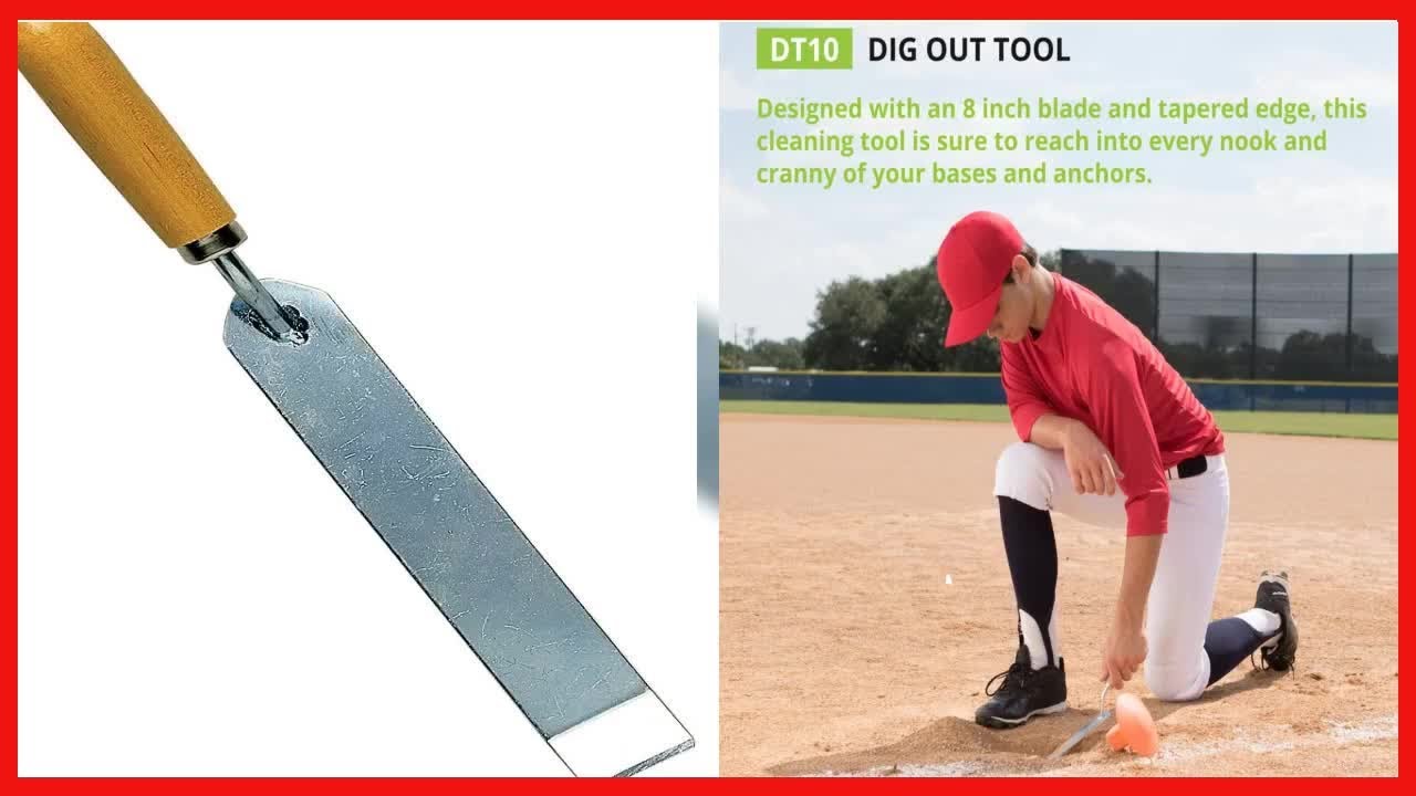 Keep Your Baseball and Softball Field Pristine with the Champion Sports Dig Out Tool