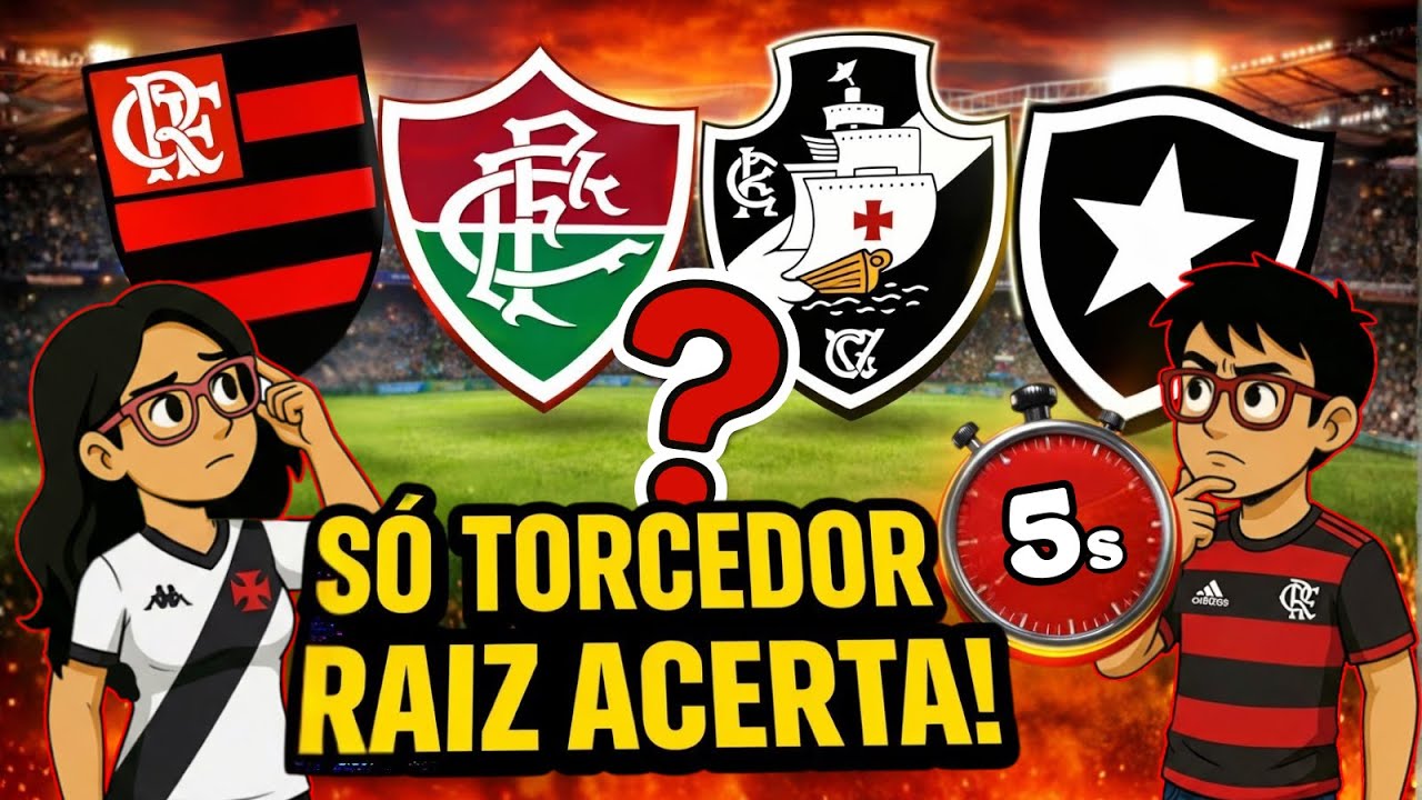 Quiz do Campeonato Carioca | Só Torcedor Raiz Acerta em 5s!