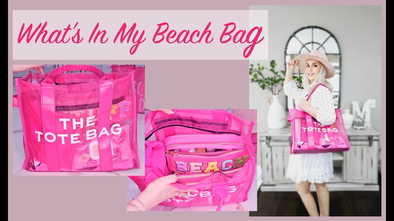 What's in my Beach Bag? 🏖☀️ 🌊 Summer Essentials ⛱️ 🌞