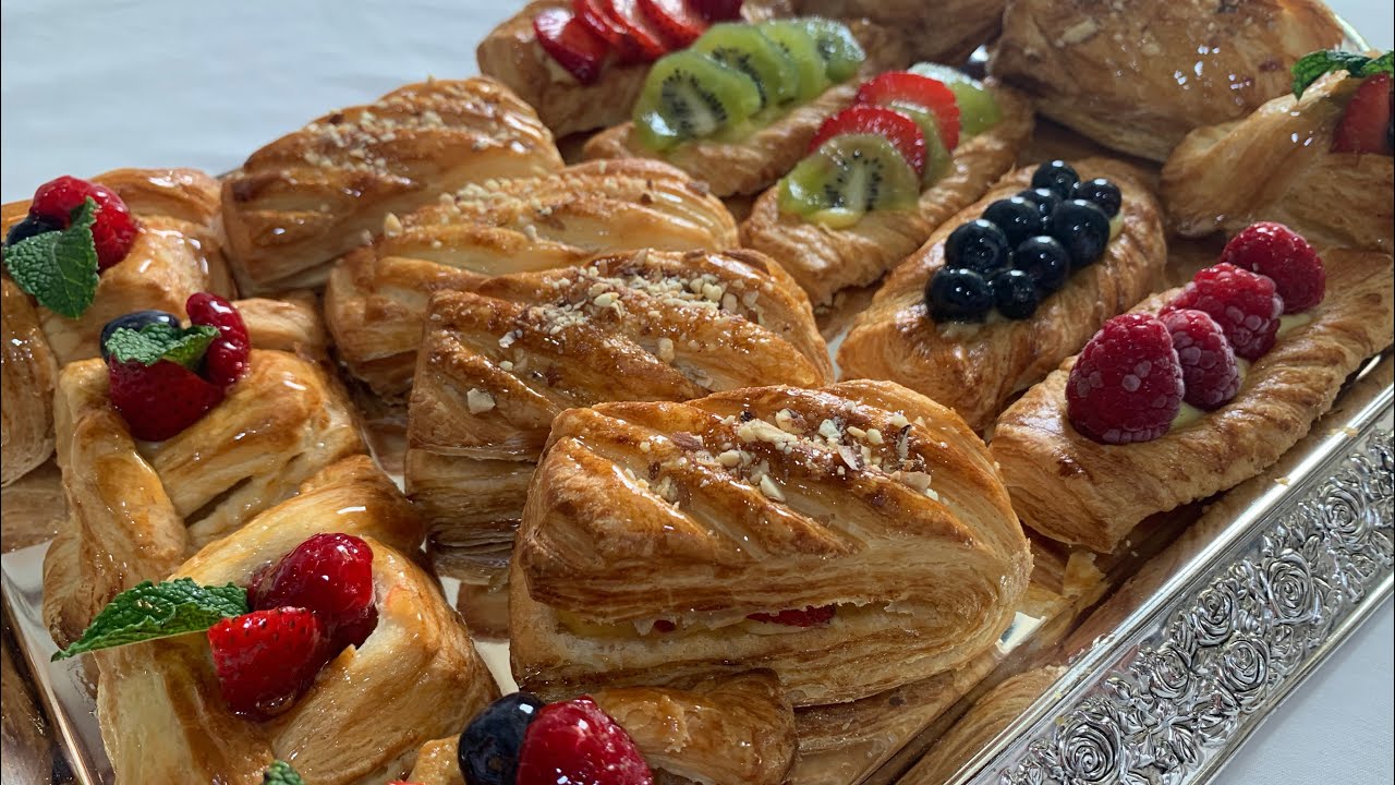 Viennoiserie aux fruits أشكال جديدة و رائعة من الكرواسا بالفواكه ستتميزون بها أمام الجميع