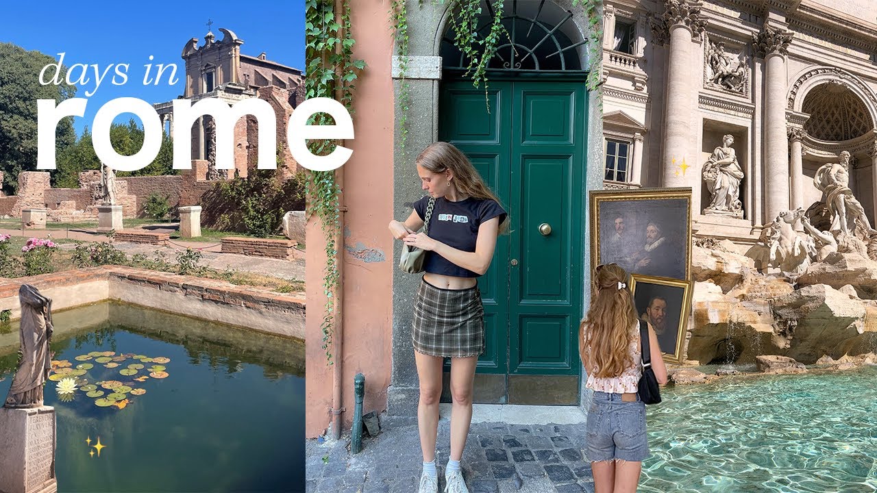 days in rome | eating out, art museums & exploring
