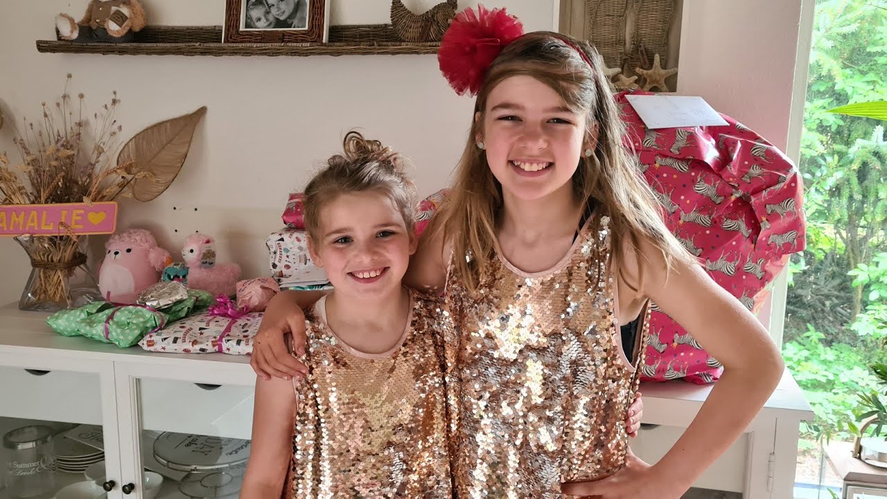 DEL 1🙂Malle 11 År🇩🇰PAKKER FØDSELSDAGSGAVER OP🎁🎁🤩