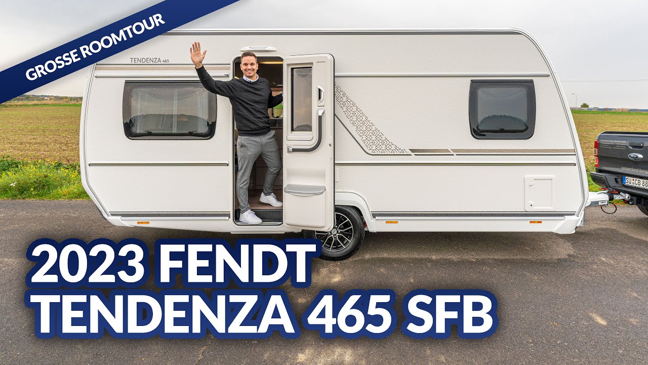 JETZT NEU: 2023 Fendt Tendenza 465 SFB | Caravan | Test & Kaufberatung  - Camperland Bong