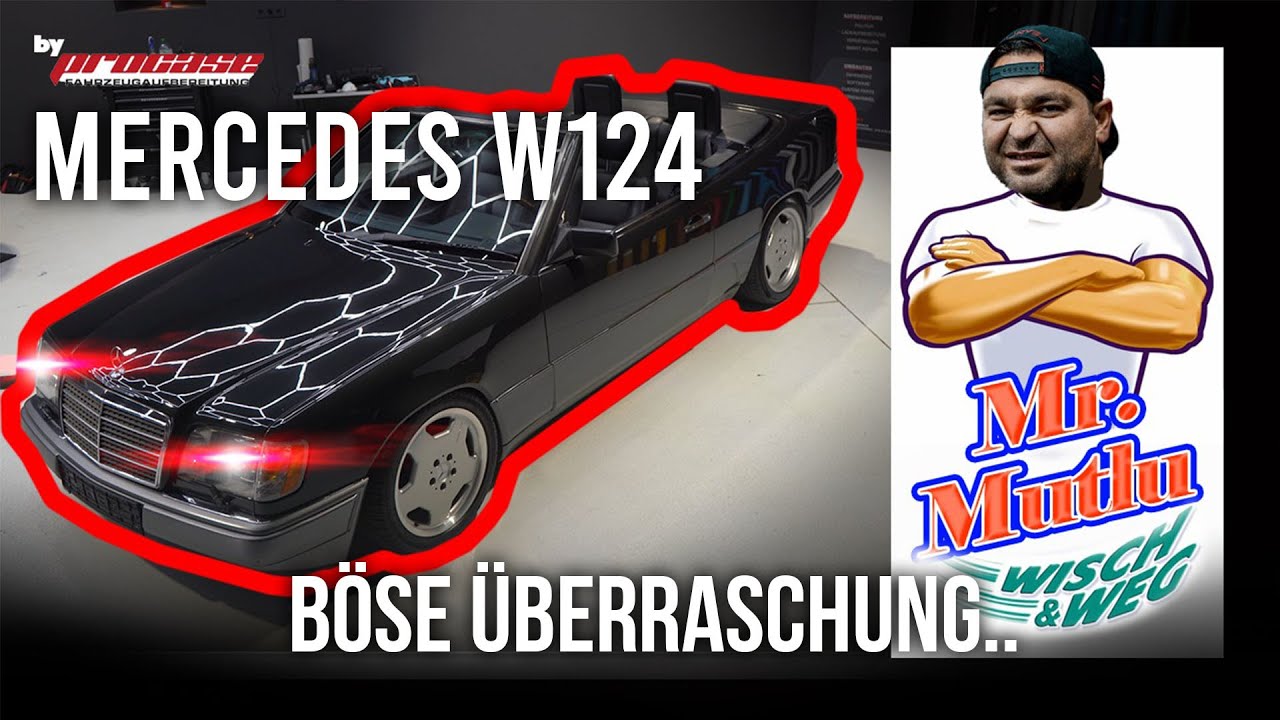 LEVELLA | Mercedes W124 Cabriolet - Professionelle Aufbereitung mit böser Überraschung..