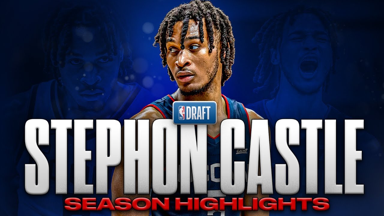 Stephon Castle Season Highlights | Offense & Defense | 2024 NBA Draft