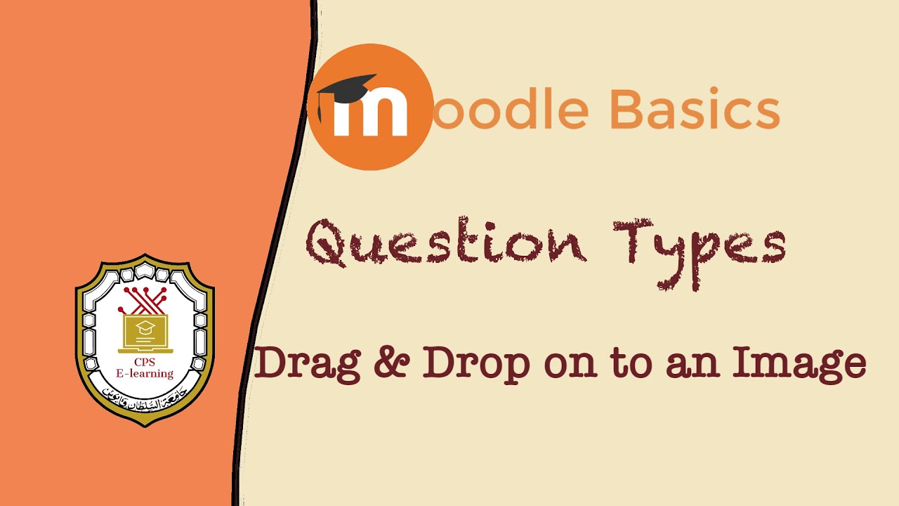 Creating 'Drag & Drop on to an Image' Question on Moodle