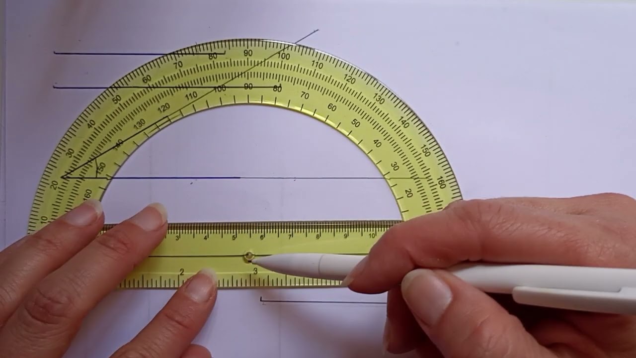 Construir un triángulo conociendo dos lados y un ángulo