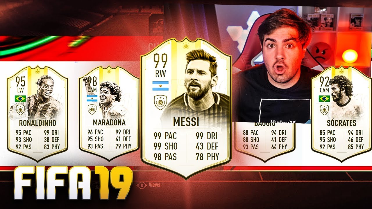 NOVO RECORD DE ICONS NO FUT DRAFT?!?!