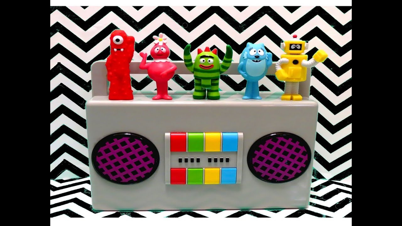 Игровой набор Yo Gabba Gabba Boombox Play-Doh Surprise Eggs - Видео 224