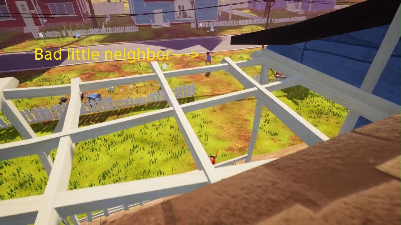 Playing Hello Neighbooor!!!