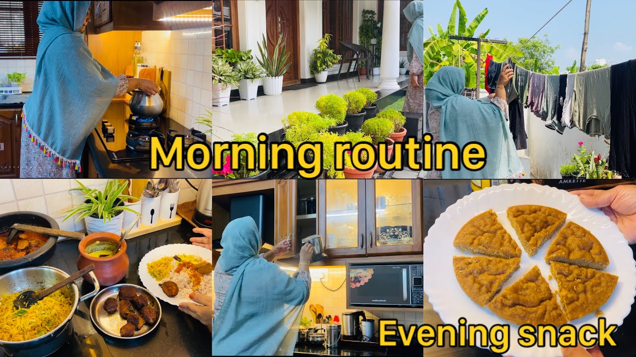 A day in my life#morning routine # Lunch preparations# Evening snack# SubinaNishad