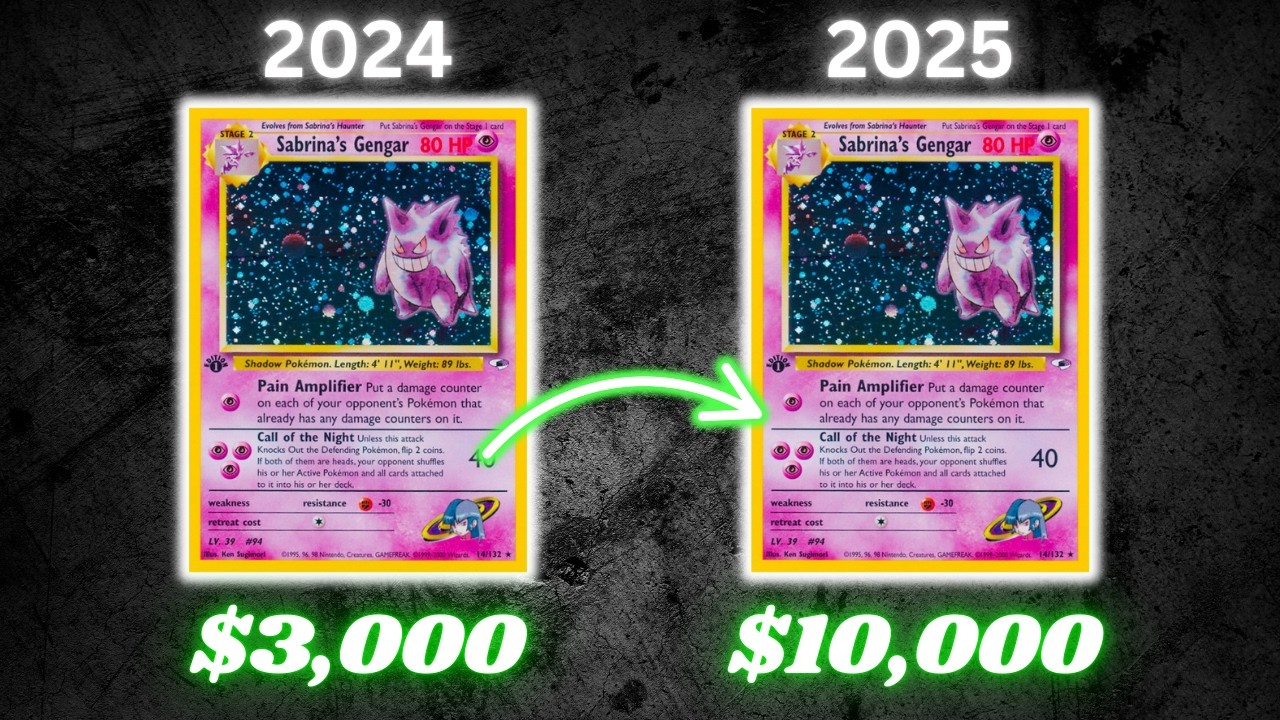 Taking a HUGE RISK On This $10,000 Gengar Card!