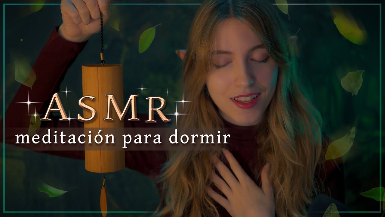 ASMR Meditación guiada para Calmarte y Dormir 🌿 Koshi Bell 🔔🌲