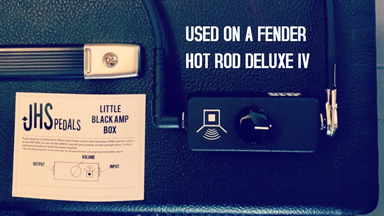 JHS Little Black Amp Box Gets Great Neil Young and Natural Tube Overdrive Sound