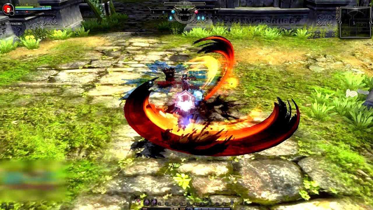 90 Cap PvP Dragon Nest 烈怒帝 (Ripper) vs 小權Combo (Gladiator)