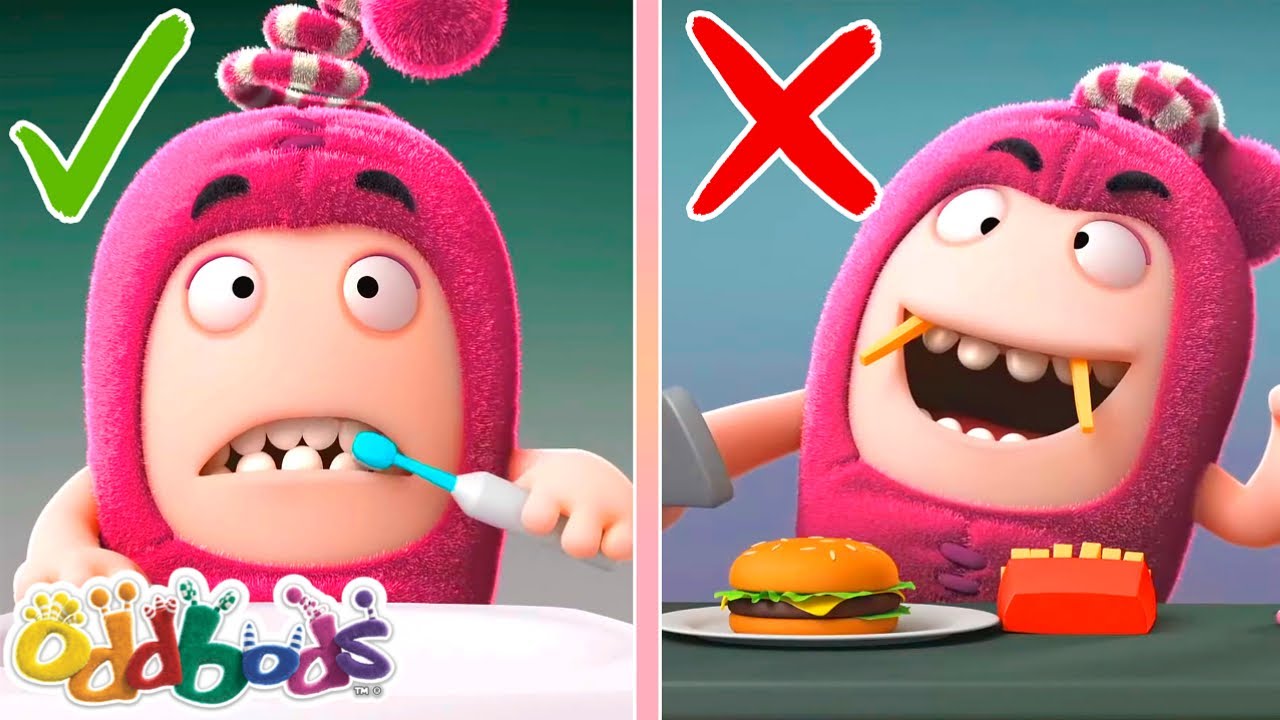 Buenos Hábitos, Malos Hábitos | Oddbods | Dibujos Animados Divertidos para Niños