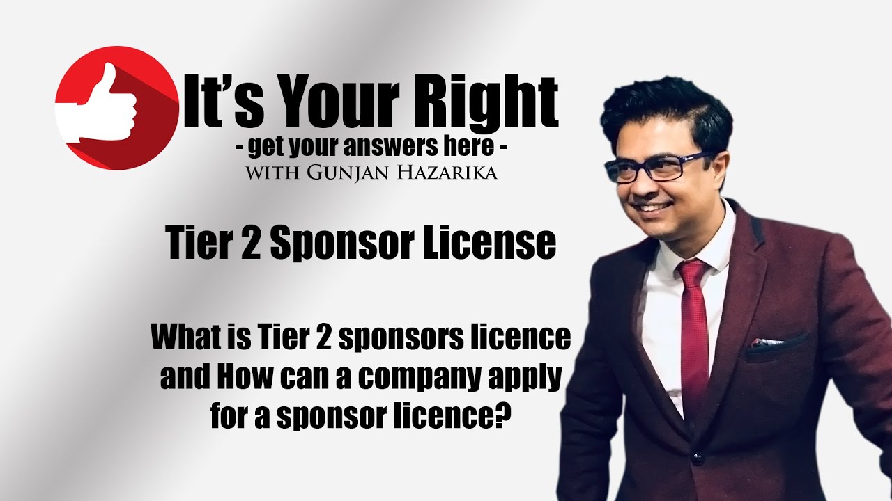 Tier 2 Sponsor License in UK