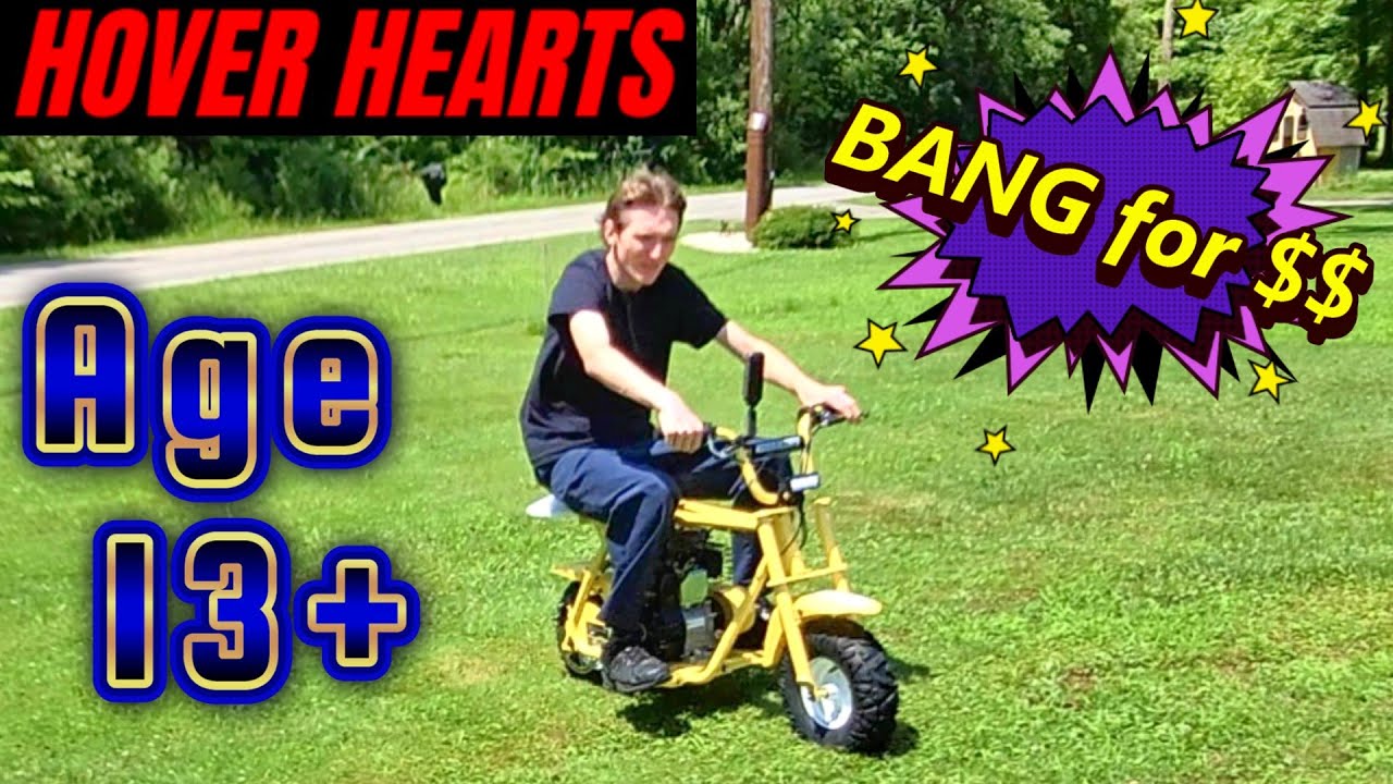 BUDGET SAVER HoverHearts MB001 Mini Bike