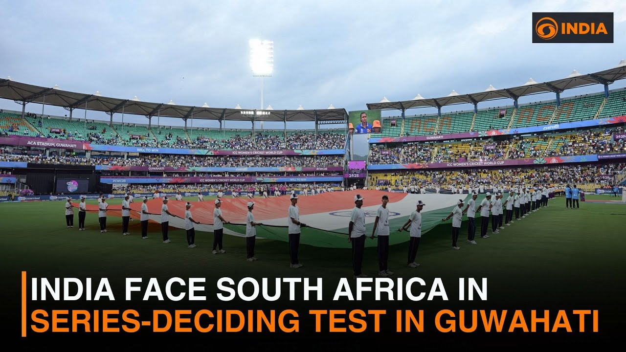 India face South Africa in series-deciding Test in Guwahati & more news | DD India live | 12 PM IST