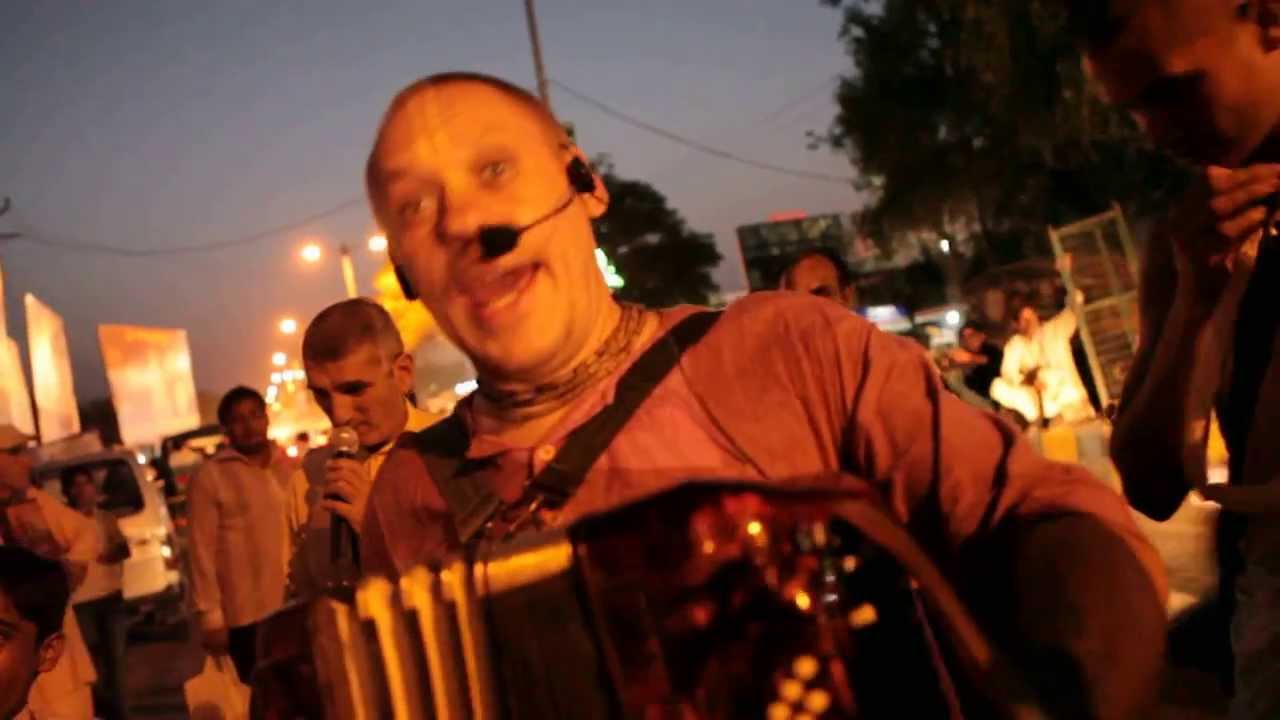 Harinama in Vrindavan.Disappearance day of Srila Haridas Thakur-Namacarya.18.09.2013