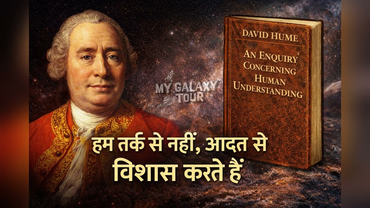 An Enquiry Concerning Human Understanding- David Hume  | हम तर्क से नहीं, आदत से विश्वास करते हैं |
