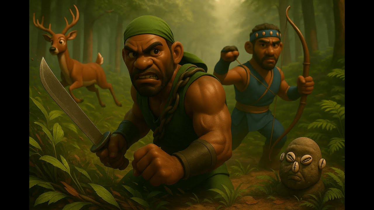 Pataki de la Unión de Ogún y Ochosi : Ogunda Osa (Animación Épica Yoruba)