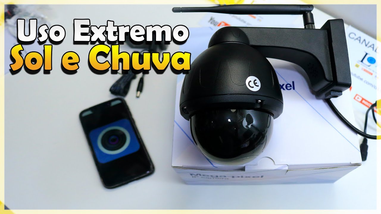 CÂMERA IP ONVIF COM MAIOR 
