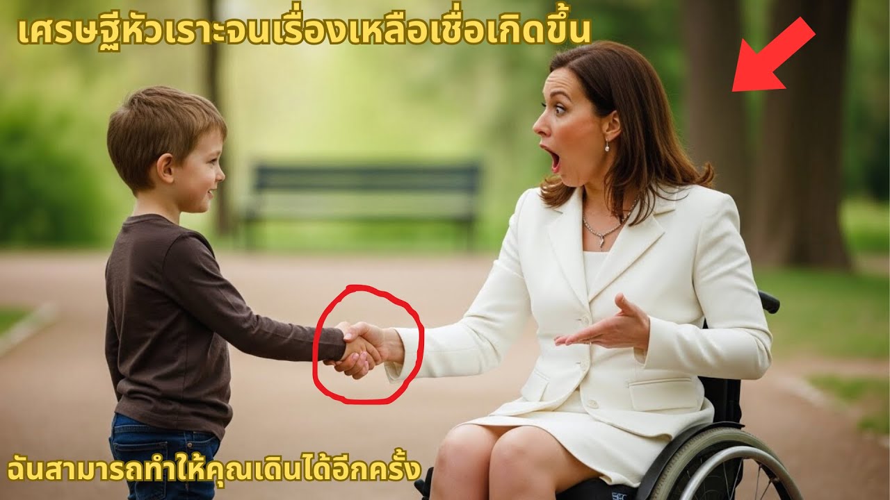 ฉันทำให้เธอเดินได้อีกครั้ง...เศรษฐีหัวเราะจนเรื่องเหลือเชื่อเกิดขึ้น