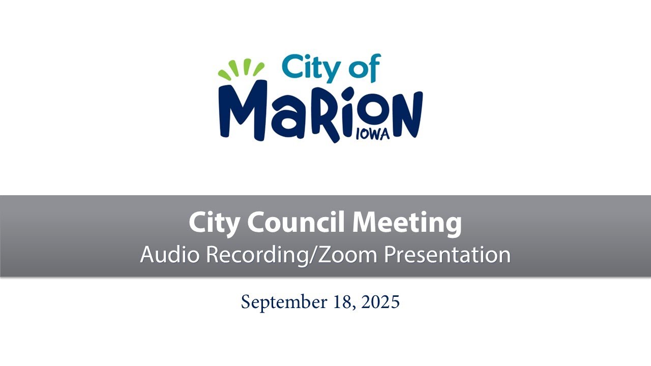City Council - Audio/Presentation - 9.18.25