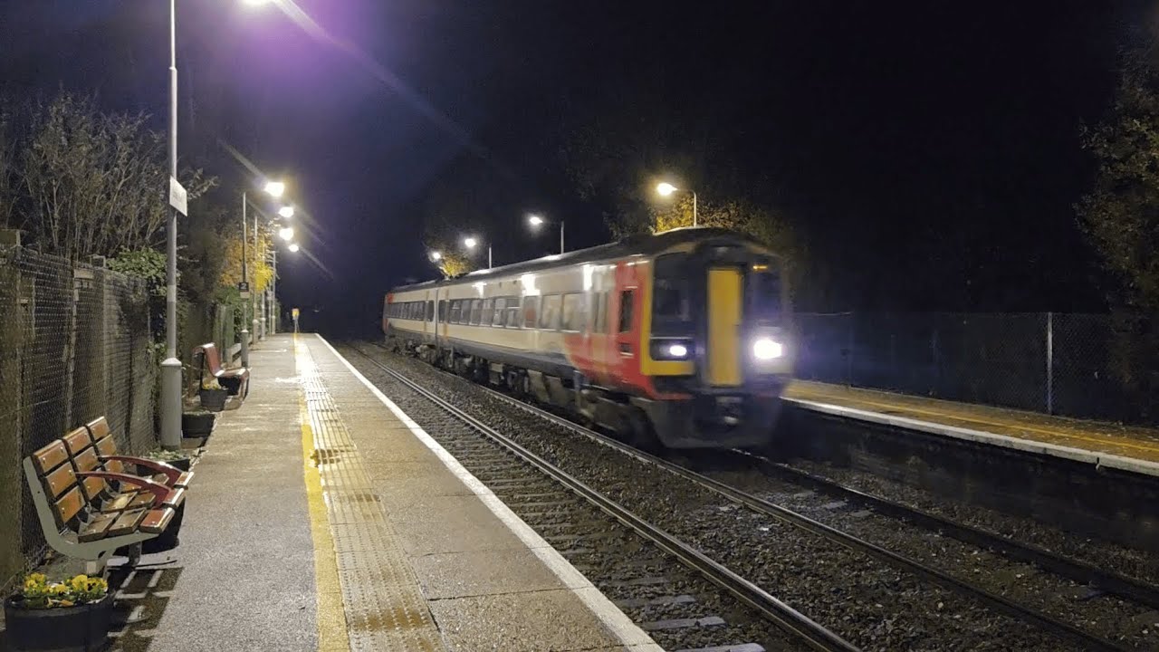Trains at Eccles Road 12/12/25