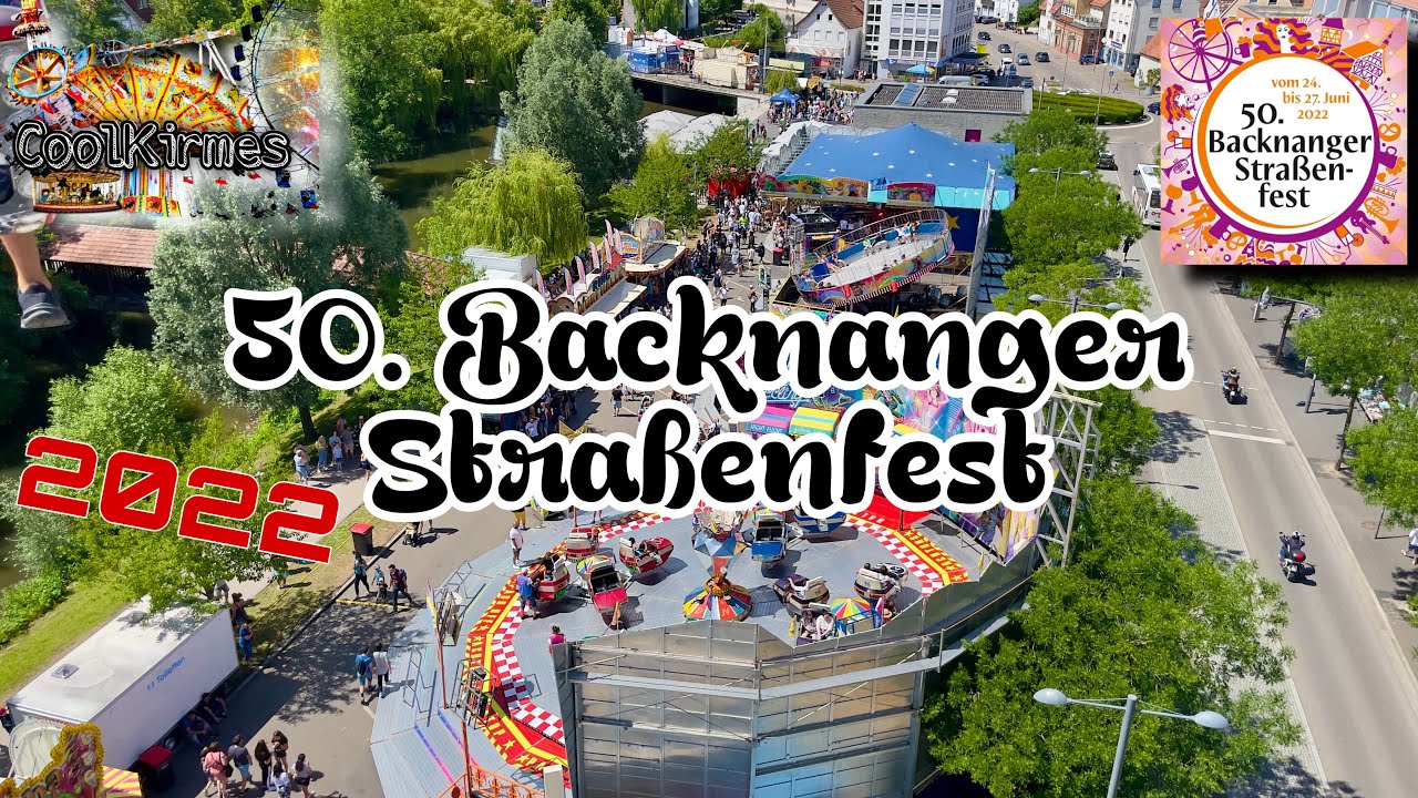 50. Backnanger Stra&szlig;enfest 2022 [Impressionen] - Clip by CoolKirmes