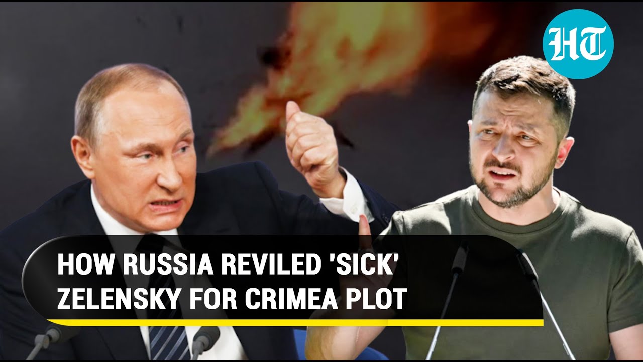 Russia rips 'Sick' Zelensky for new Crimea plot amid big blows in Ukraine's battlefield | Details