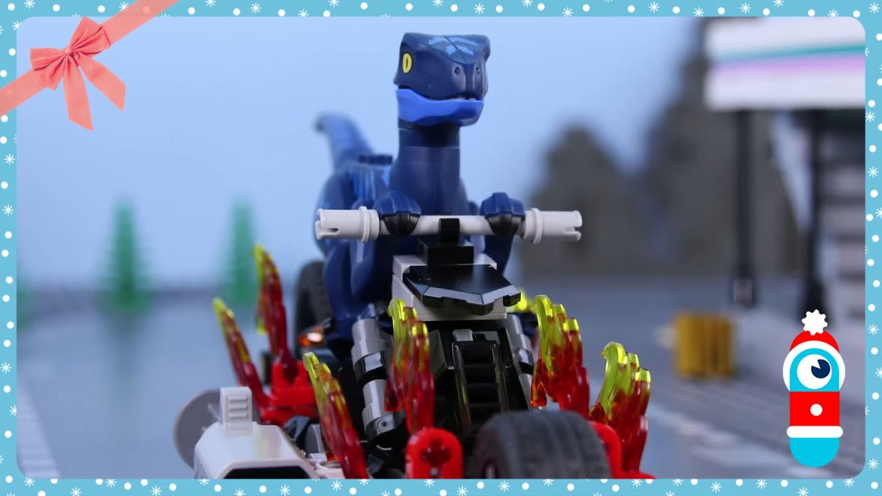 Dinosaurier-Motorrad | Billy Bricks | WildBrain Deutsch